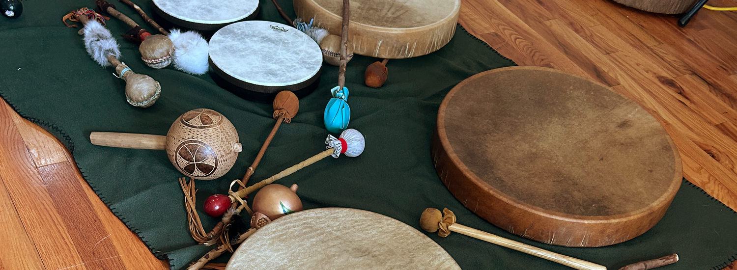 Drums and drumsticks